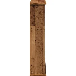 Best Spiselkrans åldrat trä 75x20x87,5 cm konstruerat trä Öppna Spisar