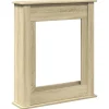 Outlet Spiselkrans sonoma-ek 75x20x87,5 cm konstruerat trä Öppna Spisar