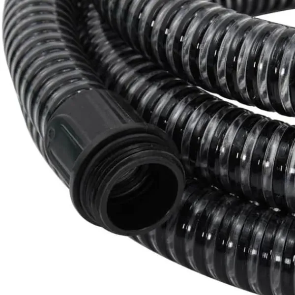 Clearance sugslang med mässingsanslutningar Svart 1,1" 3 m PVC 151054 Bevattning