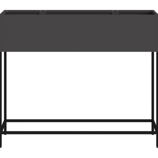 Sale Svart Metall Stor Krukor Metallkruka Rektangulär Modern Krukor & Växtbehållare