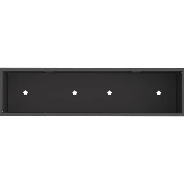 Sale Svart Metall Stor Krukor Metallkruka Rektangulär Modern Krukor & Växtbehållare