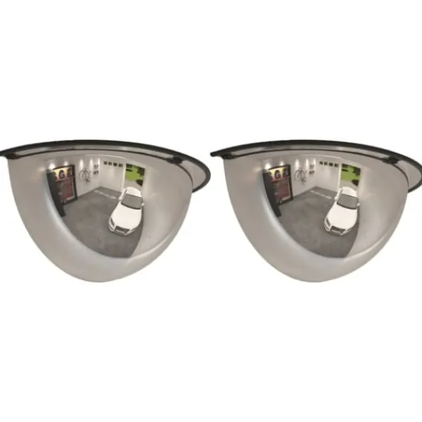 vidaXL Trafikspeglar kupol 2 st Ø30 cm 180° akryl - Väg- & trafikskyltar