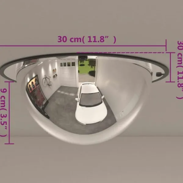 Sale Trafikspeglar kupol Ø30 cm 360° akryl - Väg- & trafikskyltar Säkerhetsspeglar