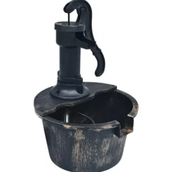 trädgårdsfontän med pump dekorativ fontän dekorativ fontän utomhus bakgård Slitstark Robust 48231 Fontäner & Dammar