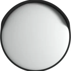 Best Utomhus Konvex Trafikspegel Svart Ø60 cm Polykarbonat 153080 Säkerhetsspeglar