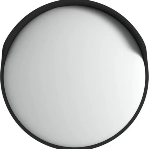 Best Utomhus Konvex Trafikspegel Svart Ø60 cm Polykarbonat 153080 Säkerhetsspeglar