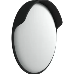 Best Utomhus Konvex Trafikspegel Svart Ø60 cm Polykarbonat 153080 Säkerhetsspeglar