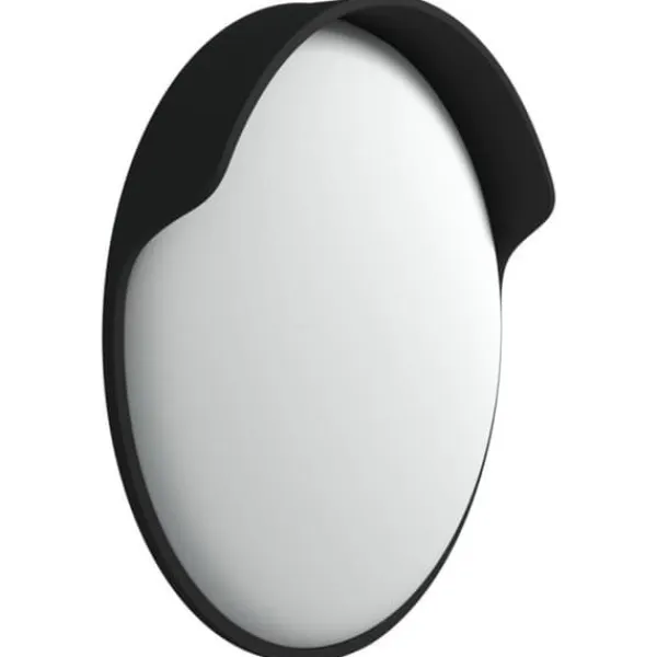 Best Utomhus Konvex Trafikspegel Svart Ø60 cm Polykarbonat 153080 Säkerhetsspeglar