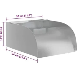 Sale Vattenfall med LED Simbassäng Fontän Trädgård Damm Fontän Utomhus Vattenfall Pool Vattenfall 30x34x14 cm 148874 Fontäner & Dammar