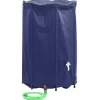 vidaXL Vattentank med kran vikbar 1000 L PVC - Bevattning