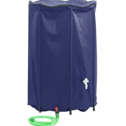 vidaXL Vattentank med kran vikbar 1000 L PVC - Bevattning