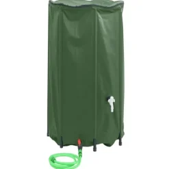 vidaXL Vattentank med kran vikbar 380 L PVC - Bevattning