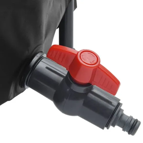 Vattentank med kran vikbar 750 L PVC - Bevattning Regntunnor