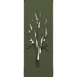Online Vedställ olivgrön 40x30x80 cm kallvalsat stål Tillbehör Till Vedeldade Kaminer & Öppna Spisar