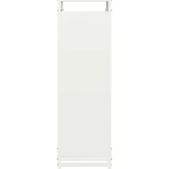 Sale Vedställ vit 44x28x90 cm kallvalsat stål Tillbehör Till Vedeldade Kaminer & Öppna Spisar