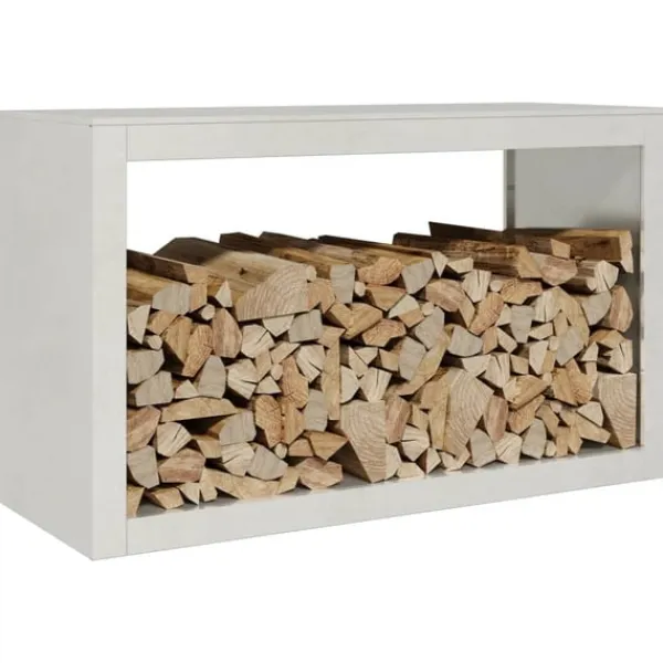 vidaXL Vedställ 100x40x60 cm rostfritt stål