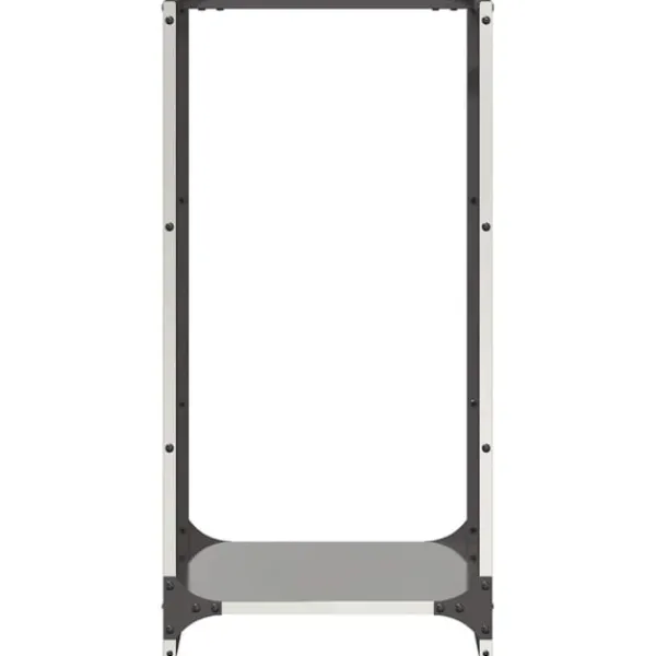 Discount Vedställ 40x30x80 cm rostfritt stål Tillbehör Till Vedeldade Kaminer & Öppna Spisar