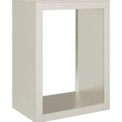 New Vedställ 60x40x80 cm väderbeständigt stål Tillbehör Till Vedeldade Kaminer & Öppna Spisar