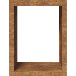 New Vedställ 60x40x80 cm väderbeständigt stål Tillbehör Till Vedeldade Kaminer & Öppna Spisar