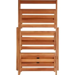 vidaXL 3-vånings planteringsställ 50x63x80 cm Solid Acacia 43994