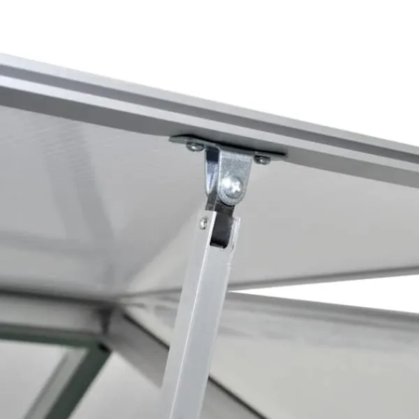 Online Växthus i förstärkt aluminium med basram 4,6 m² - Växthus Växthus