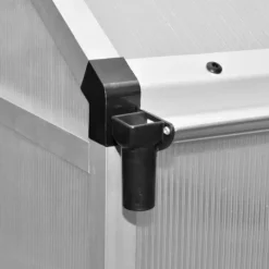 Online Växthus i förstärkt aluminium med basram 4,6 m² - Växthus Växthus