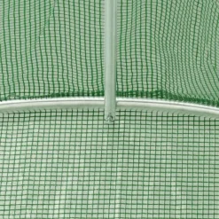 vidaXL Växthus med stålram grön 48 m² 12x4x2 m - Växthus