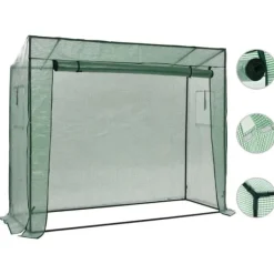 vidaXL Växthus 200x80x173 cm - Växthus