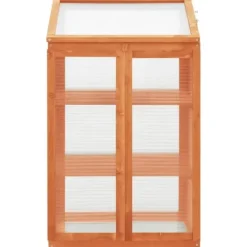 vidaXL Växthus 60x45x100 cm granträ - Växthus