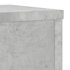 Outlet Växtställ 2 st betonggrå 25x25x35 cm konstruerat trä Växtställ