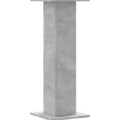vidaXL Växtställ 2 st betonggrå 30x30x80 cm konstruerat trä