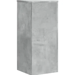 vidaXL Växtställ 2 st betonggrå 30x30x70 cm konstruerat trä