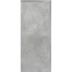 vidaXL Växtställ 2 st betonggrå 30x30x70 cm konstruerat trä