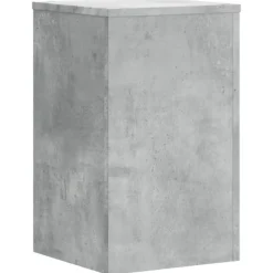 vidaXL Växtställ 2 st betonggrå 30x30x50 cm konstruerat trä