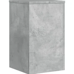 vidaXL Växtställ 2 st betonggrå 30x30x50 cm konstruerat trä