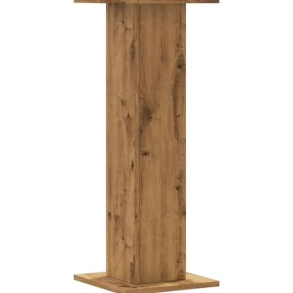 Clearance Växtställ 2 st ek 30x30x80 cm konstruerat trä Växtställ