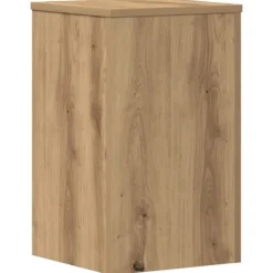 vidaXL Växtställ 2 st ek 30x30x50 cm konstruerat trä