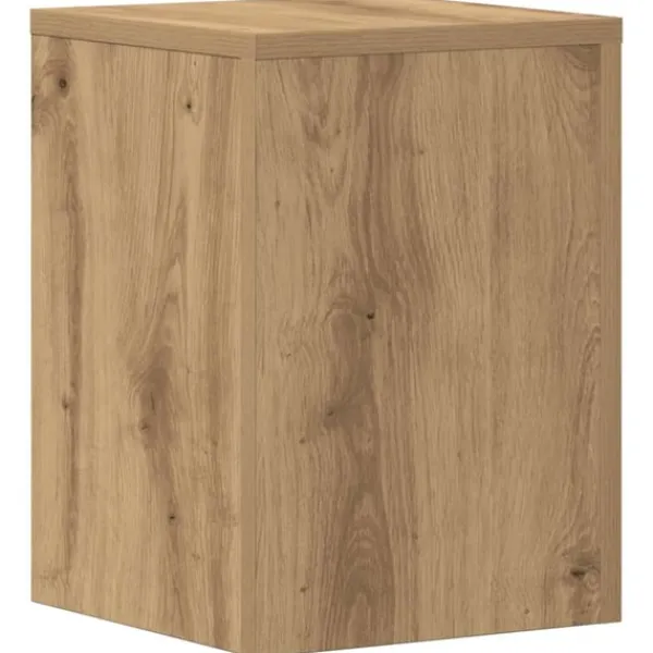 Clearance Växtställ 2 st ek 25x25x35 cm konstruerat trä Växtställ