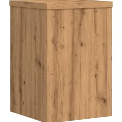 Clearance Växtställ 2 st ek 25x25x35 cm konstruerat trä Växtställ