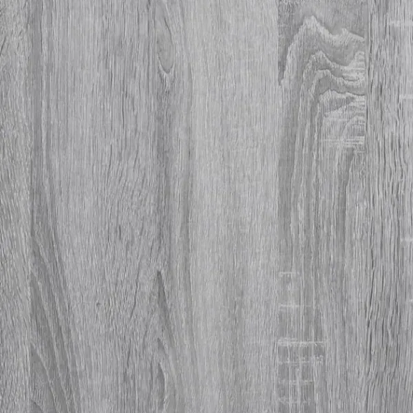 vidaXL Växtställ 2 st grå sonoma 25x25x80 cm konstruerat trä
