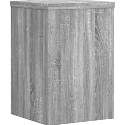 Best Växtställ 2 st grå sonoma 20x20x30 cm konstruerat trä Växtställ