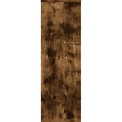 vidaXL Växtställ 2 st rökfärgad ek 33x33x100 cm konstruerat trä