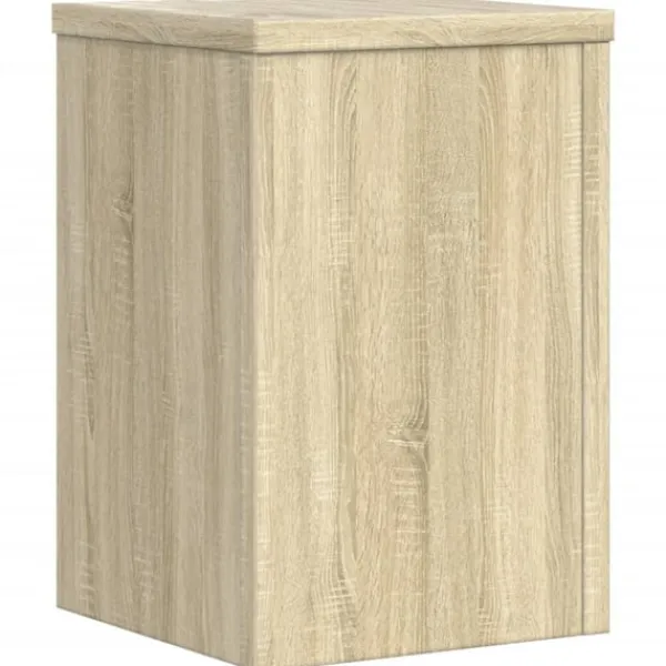 vidaXL Växtställ 2 st sonoma ek 25x25x35 cm konstruerat trä