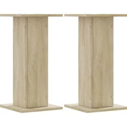 Best Växtställ 2 st sonoma-ek 30x30x60 cm konstruerat trä Växtställ