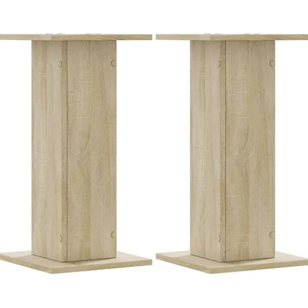 Best Växtställ 2 st sonoma-ek 30x30x60 cm konstruerat trä Växtställ