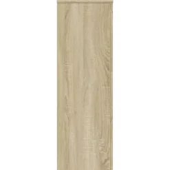 Outlet Växtställ 2 st sonoma-ek 33x33x100 cm konstruerat trä Växtställ