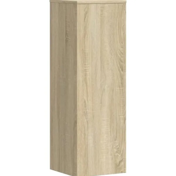 Outlet Växtställ 2 st sonoma-ek 33x33x100 cm konstruerat trä Växtställ