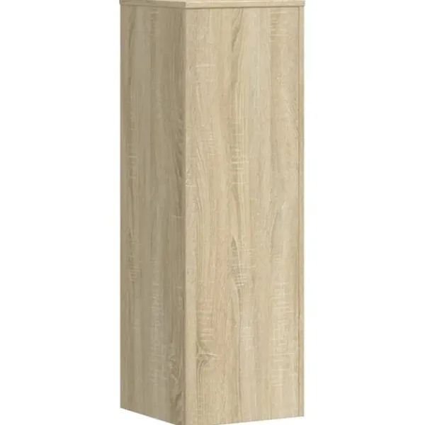Outlet Växtställ 2 st sonoma-ek 33x33x100 cm konstruerat trä Växtställ