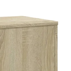 Outlet Växtställ 2 st sonoma-ek 33x33x100 cm konstruerat trä Växtställ