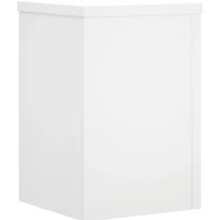 vidaXL Växtställ 2 st vit 20x20x30 cm konstruerat trä